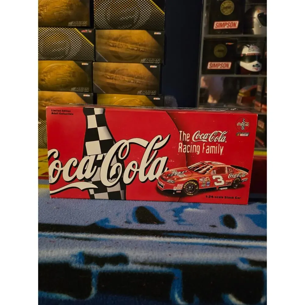 Dale Earnhardt #3 Coca-Cola 1998 Monte Carlo Action Platinum Bank Nascar